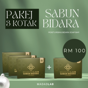 MADADLAB Sabun Bidara - 3 Kotak